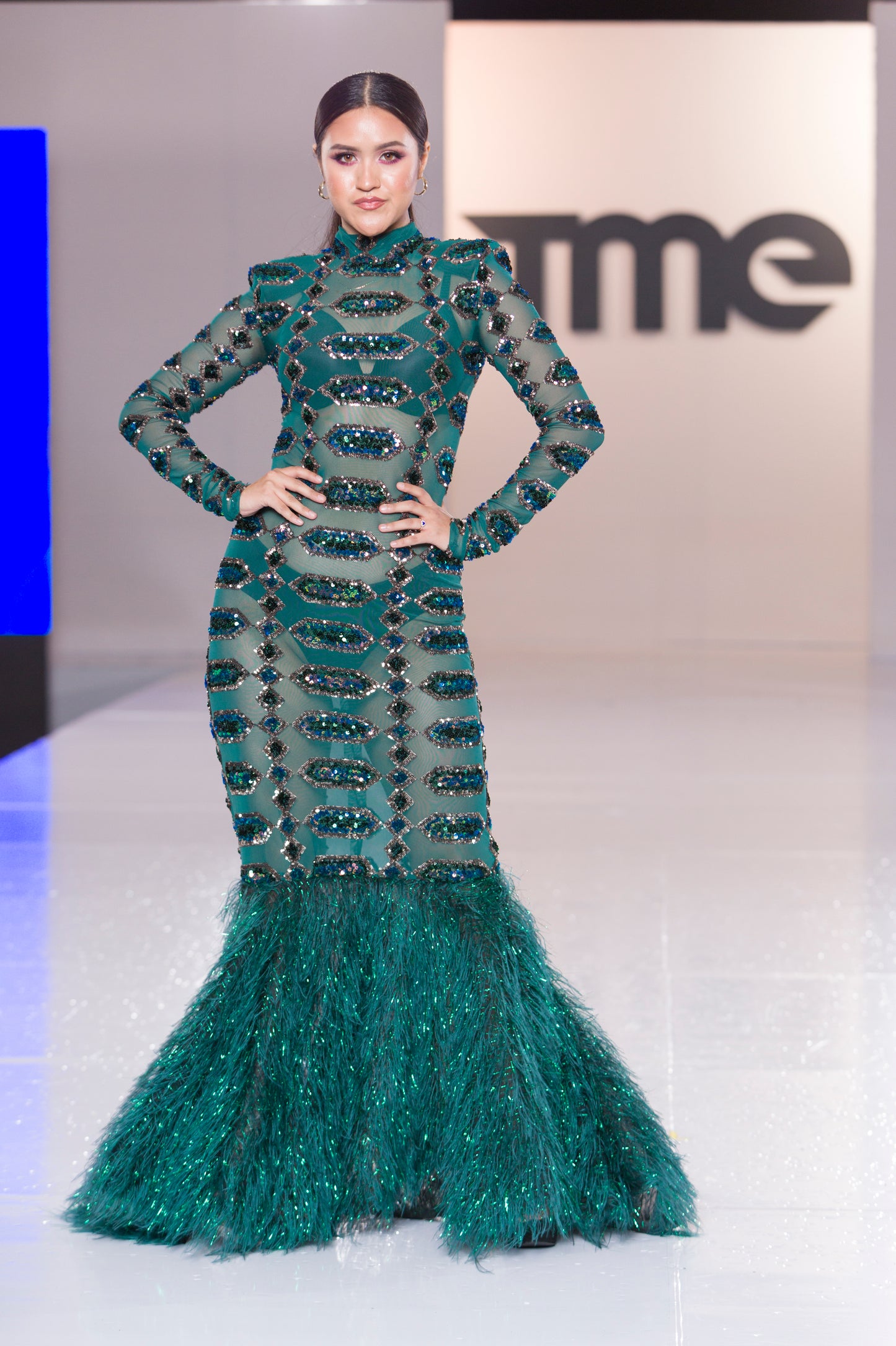 Bejeweled Gown