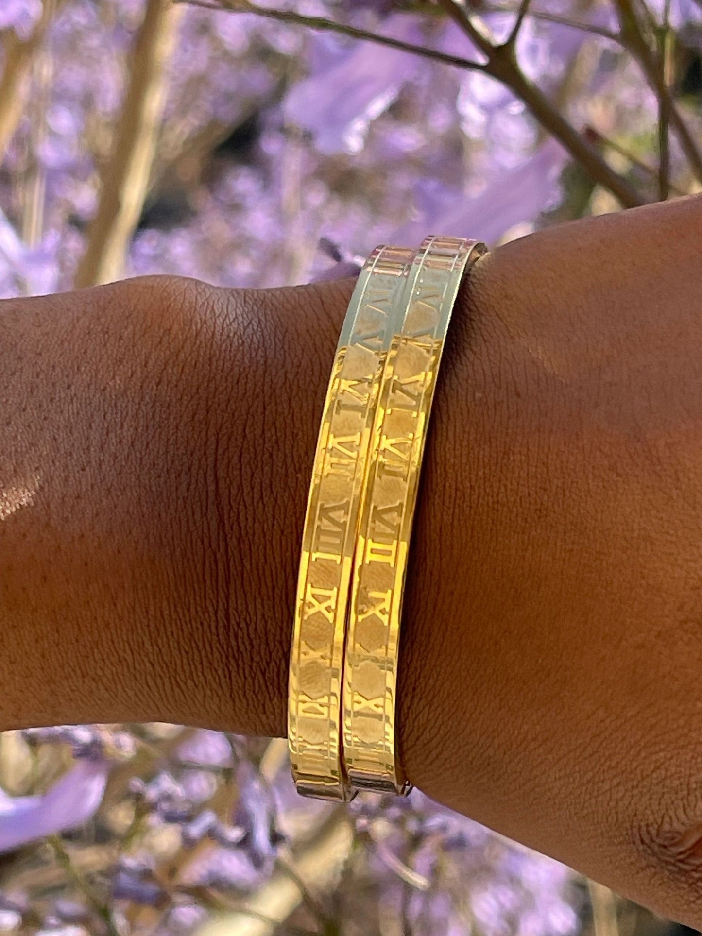 Roman Numeral Bangle