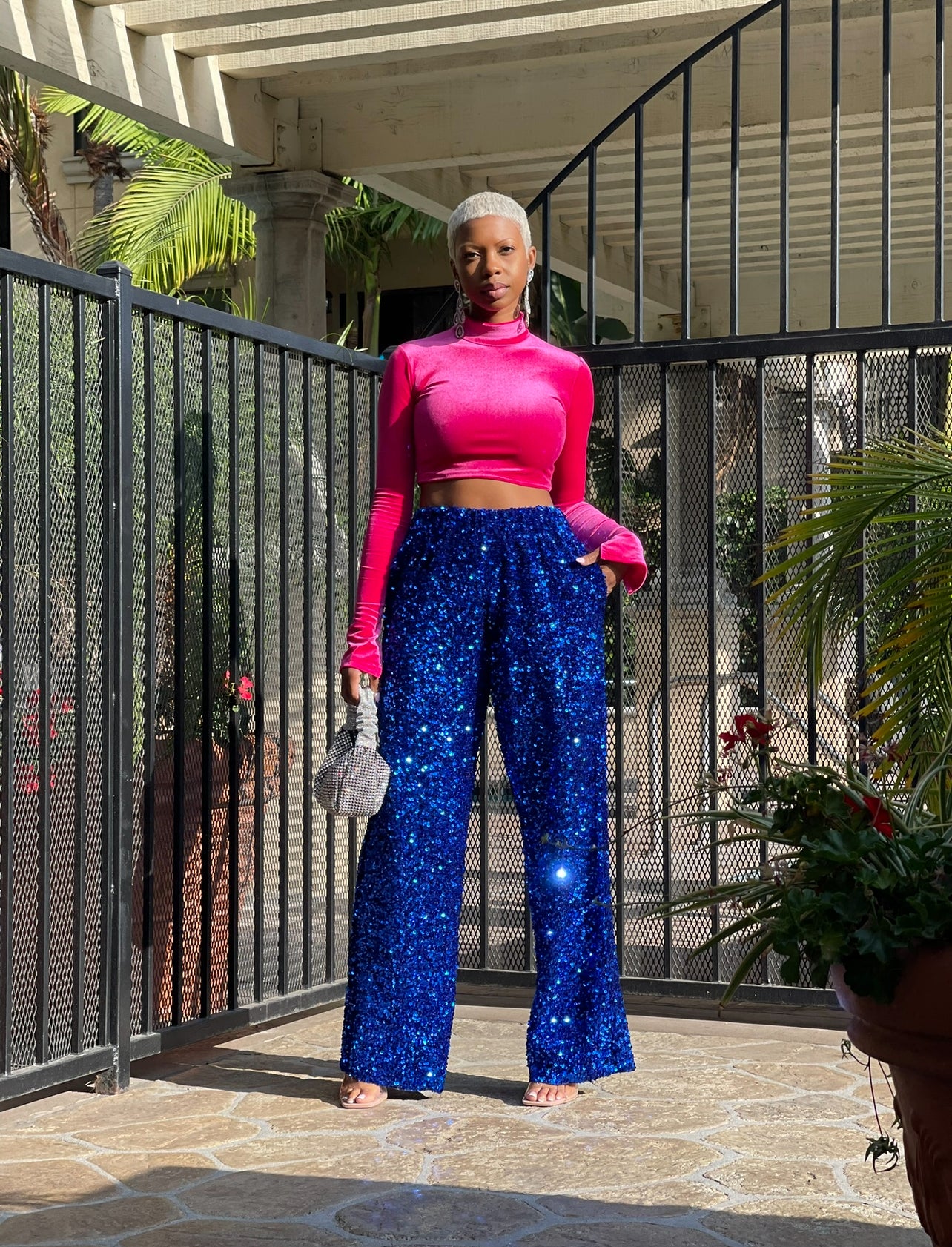 Luxury Sequin Trousers