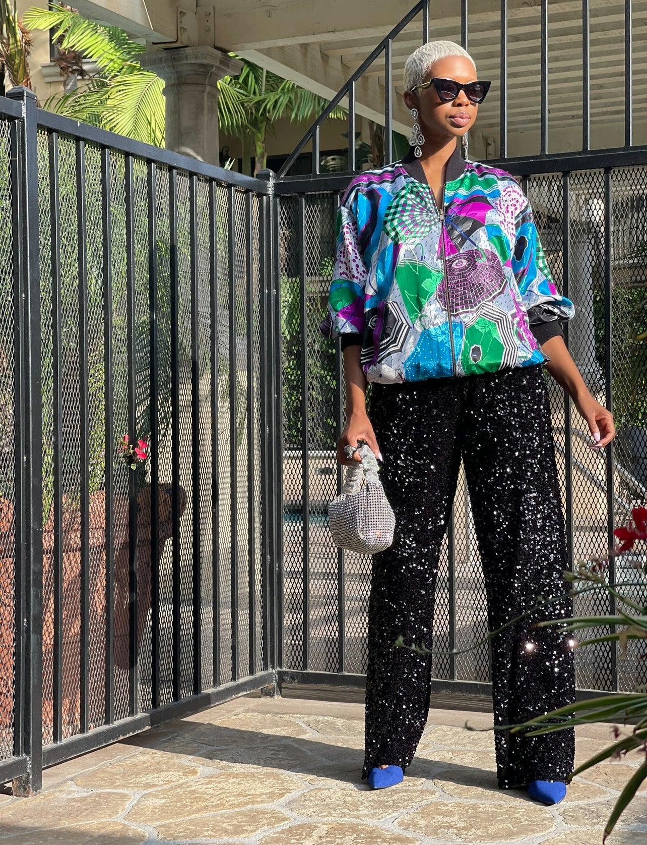 Luxury Sequin Trousers