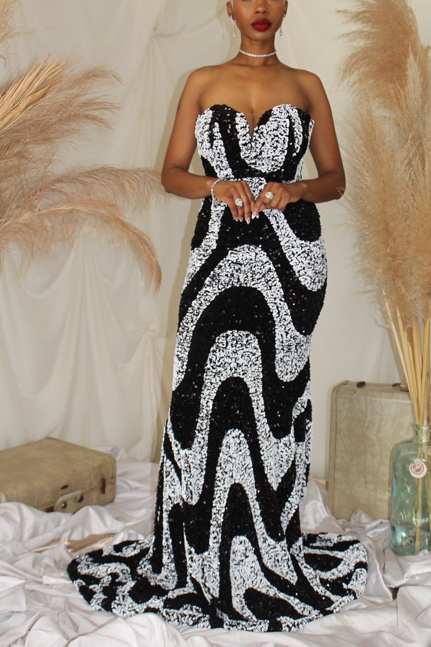 No Grey Area Gown