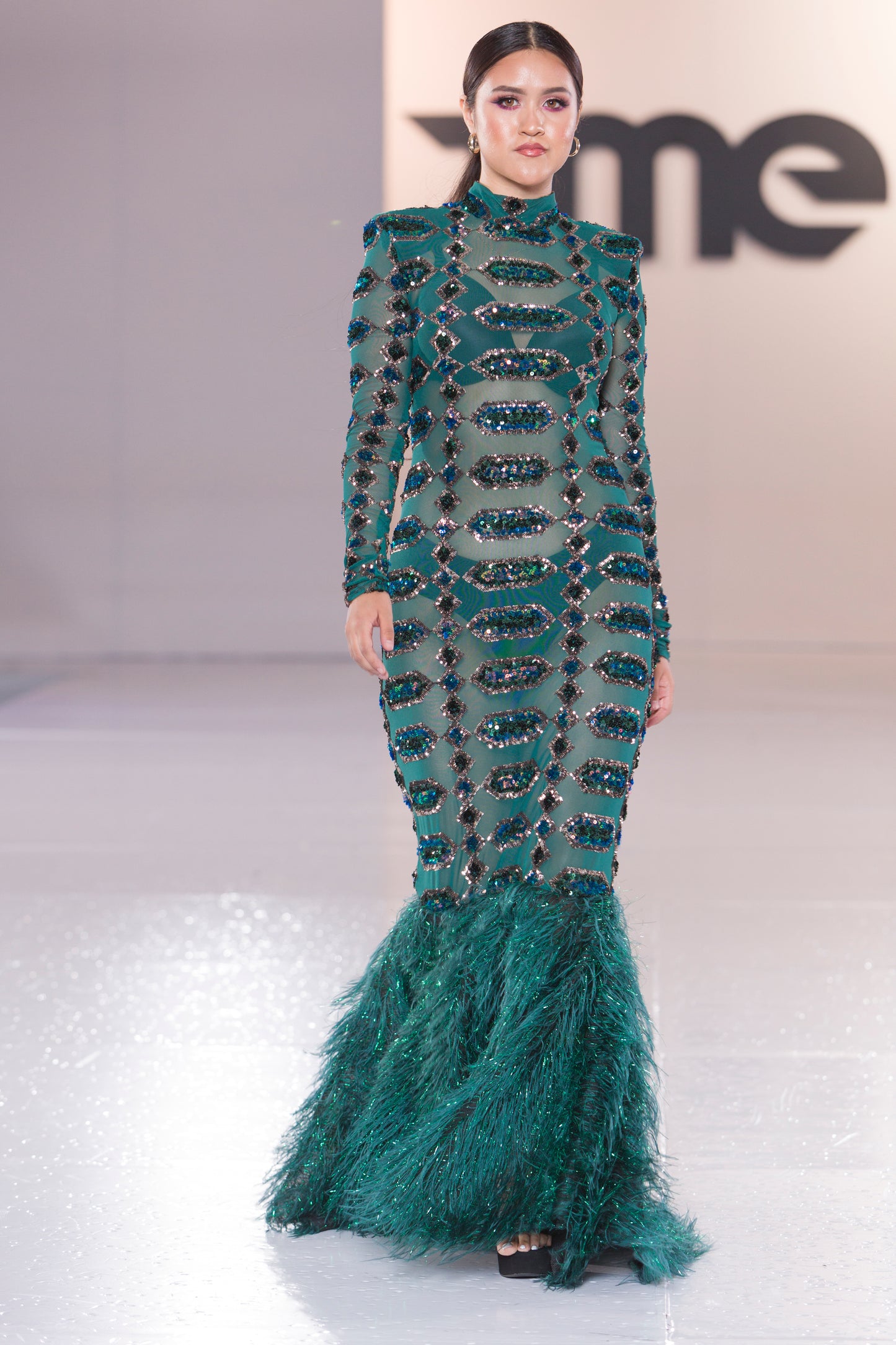 Bejeweled Gown